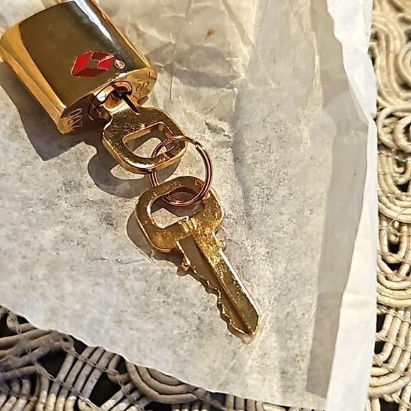 Louis Vuitton Accessoires de Voyage, lock and key - Picture 5 of 5